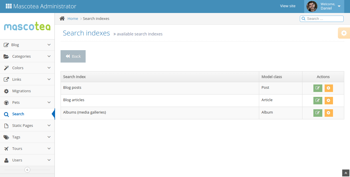 Lucene indexes