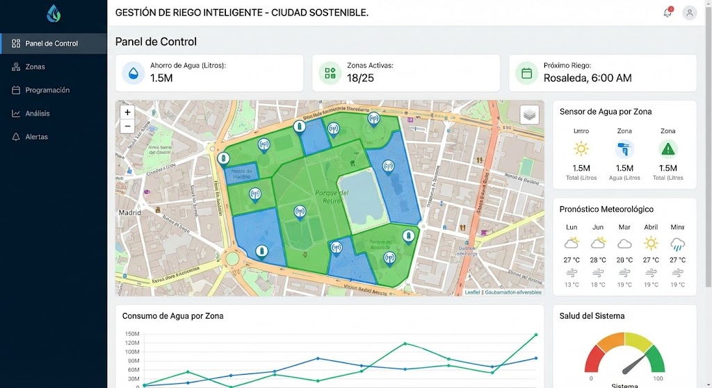 Dashboard frontend ASIP - Interfaz de usuario basada en React