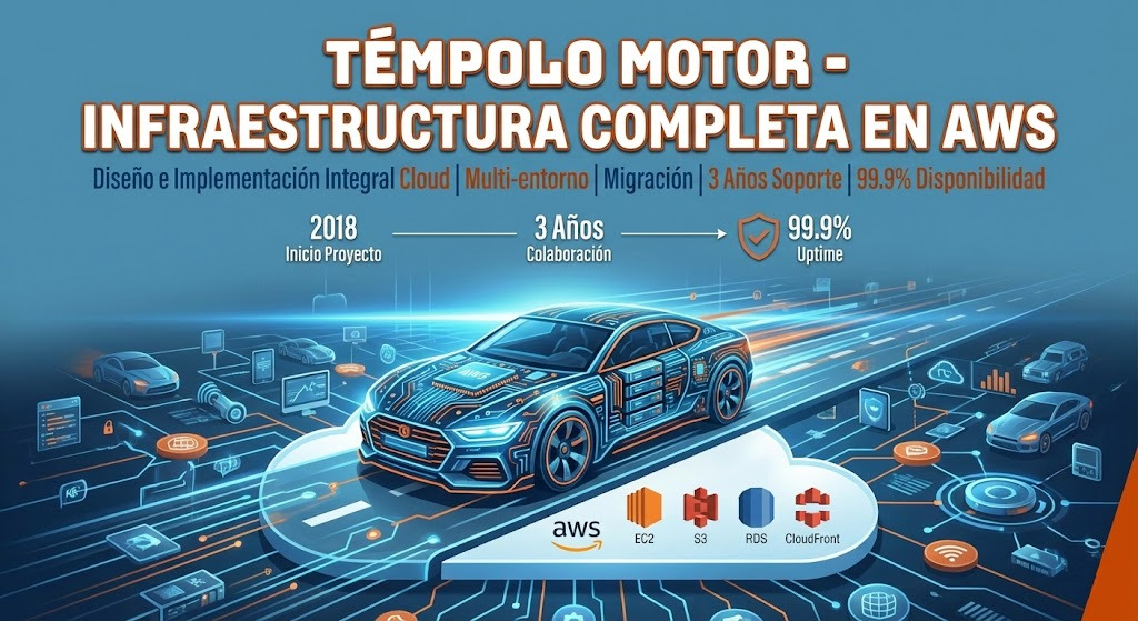 Infraestructura cloud en AWS para Témpolo Motor