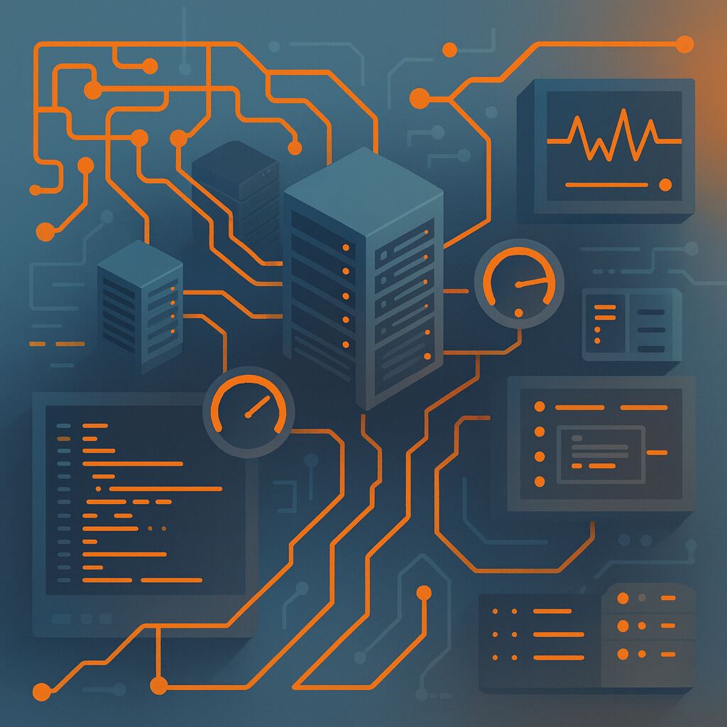 Illustration of Linux system administration